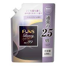 Daiichi Soap Funs Luxury Softener No89, Refill, 1200ml