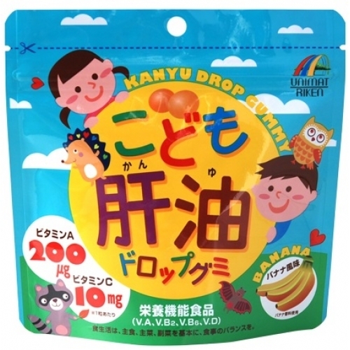 UNIMAT RIKEN Children's Cod Liver Oil Drop Gummy