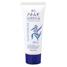 Kumano Yushi Reihaku Hatomugi Hand Cream, 65g