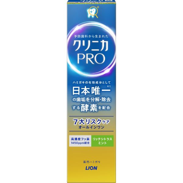 Lion Clinica Pro All-In-One Toothpaste Rich Citrus Mint, 95g