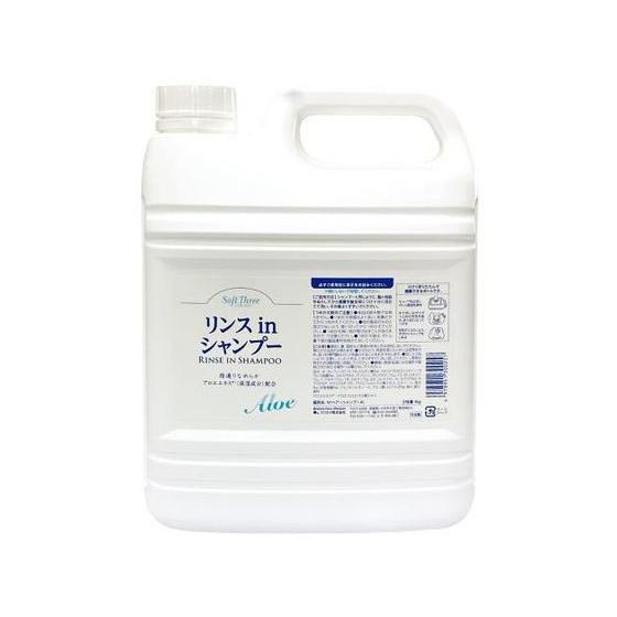 Mitsuei Soft Three Rinse in Shampoo Aloe Large Capacity, 4кg