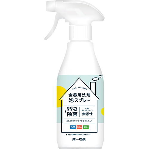 Daiichi Sekken Dish Detergent Foam Spray, 300ml