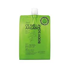 Kumano Oil Dibе Olive & Argan Body Soap, Refill, 1000ml