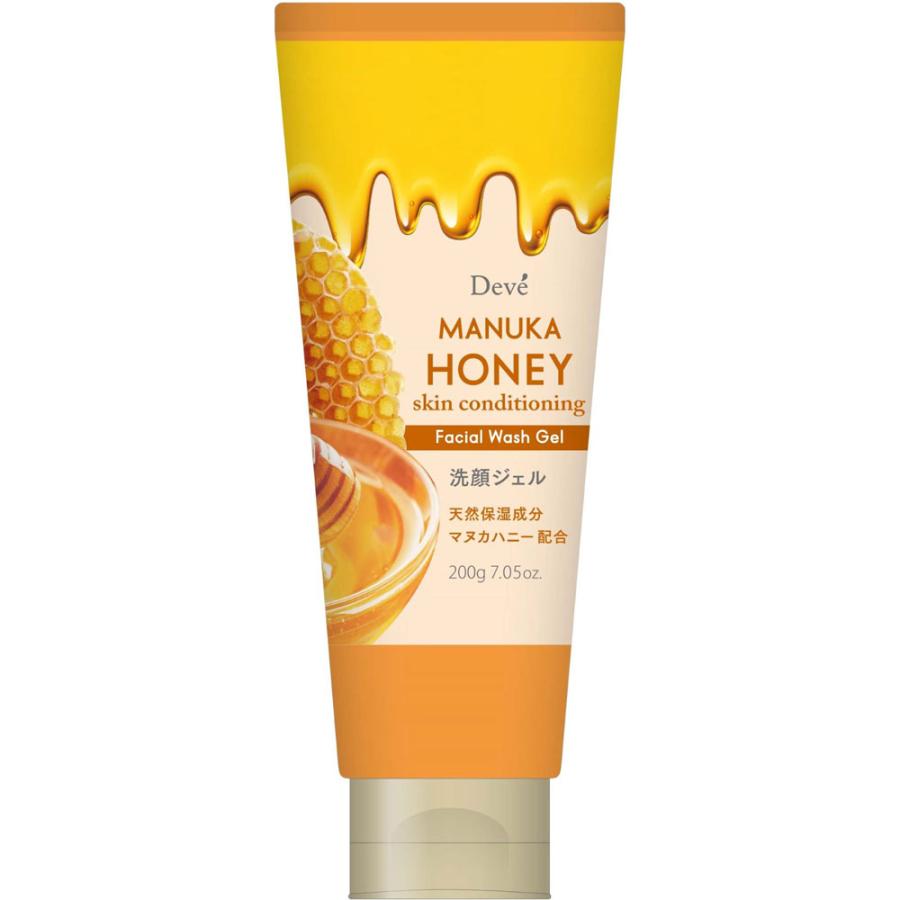 Kumano Yushi Deve Manuka Honey Cleansing Gel, 200g