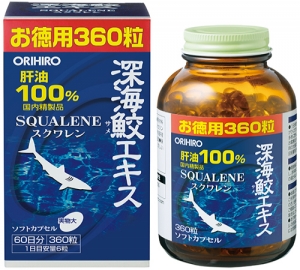 Orihiro Deep Sea Shark Extract Capsules, Value Pack, 360 capsules