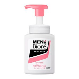 Kao Men's Biore Foam Type Skin Care Type Face Wash, 150ml