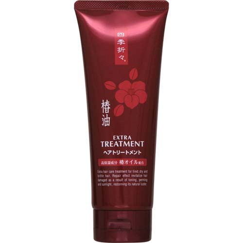 Kumano Oil Four Seasons Camellia Oil Extra Hair Treatment, Hair Care Treatment, 230g