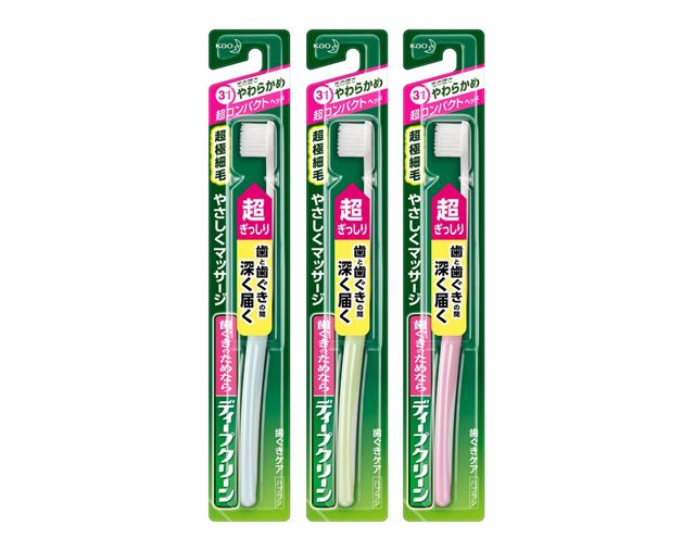 Kao Deep Clean Toothbrush Compact Slim Soft, 1 piece